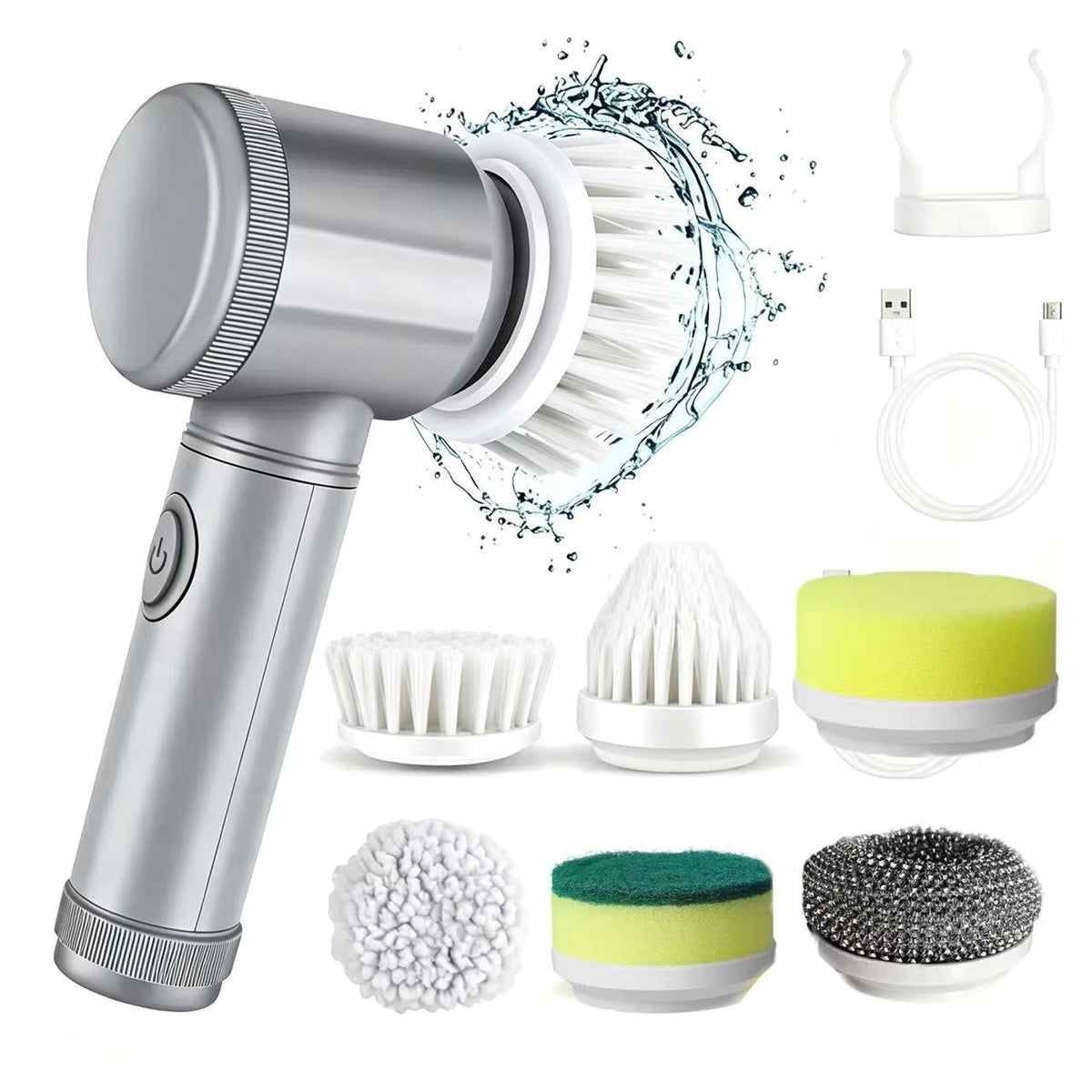 Multi Functional Handheld Electric Cleaning Brush