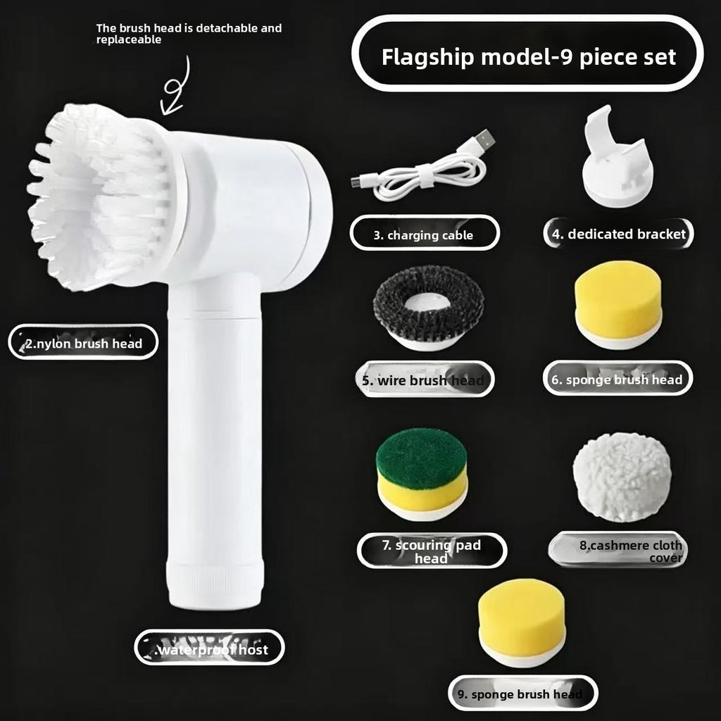 Multi Functional Handheld Electric Cleaning Brush